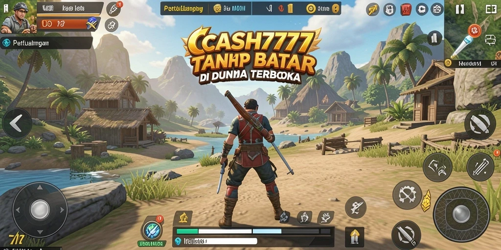 Screenshot gameplay dari CASH777 menunjukkan petualangan seru dan menantang.
