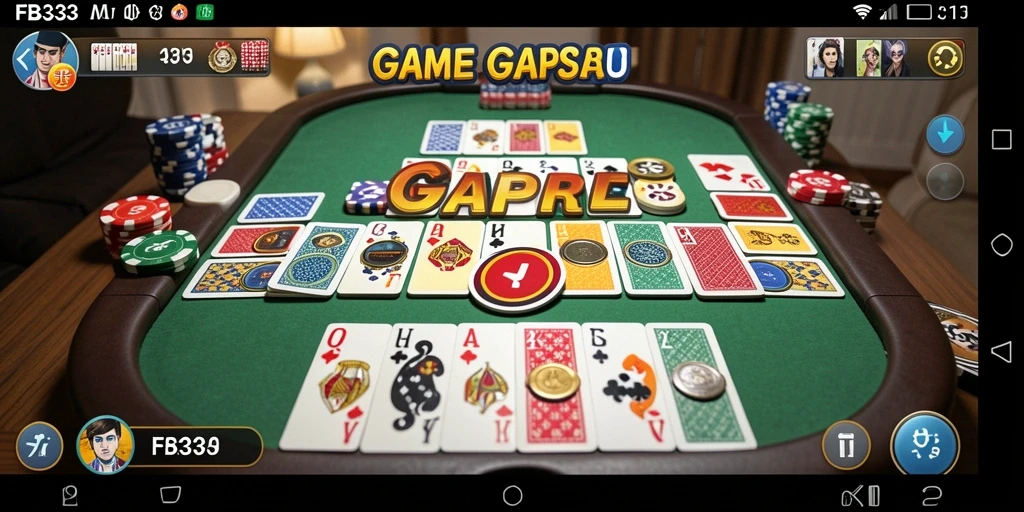 Tampilan gameplay Gaple yang seru dan mengasyikkan di FB333.