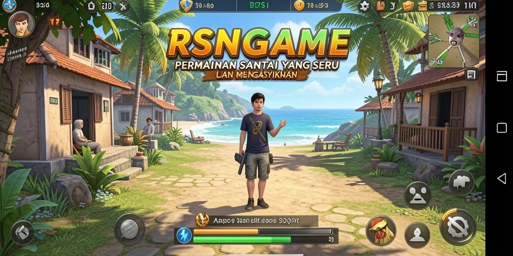 Screenshot gameplay RSNGAME yang menampilkan pengalaman bermain yang menyenangkan.