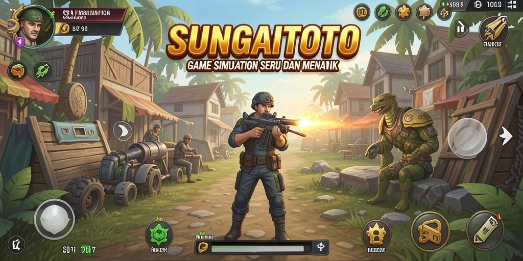 Tampilan menarik dari gameplay SUNGAITOTO yang mendebarkan.