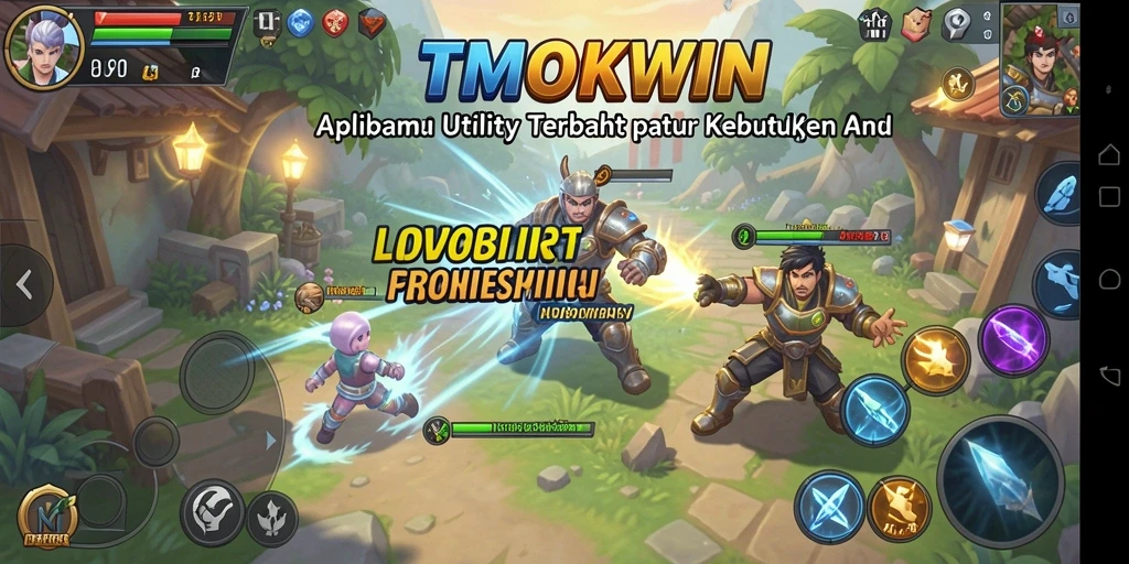 Tampilan antarmuka TMOKWIN yang sederhana dan efisien.